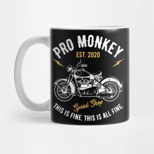 Pro Monkey Shop Shirt Mug